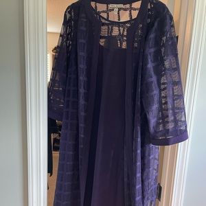 Size 18 Dress with jacket. Beautiful Purple